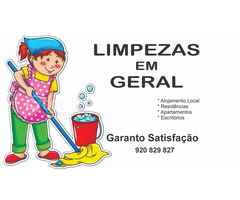 Limpezas Em Geral 920 829 827