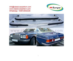 Mercedes W123 coupe bumpers (1976–1985)